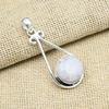 Rainbow Moonstone Gemstone 925 Solid Sterling Silver Handmade Jewelry Gift For Her