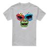 Sesame Street Unisex Adult Halftone Heads T-Shirt