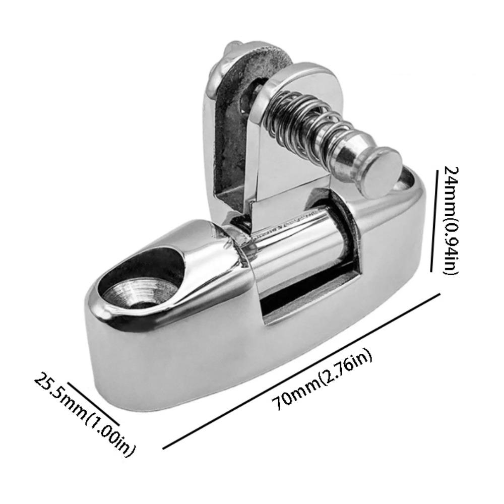 Mirror Polish Swivel Mount Heavy Duty Canopy Awning Hardware Marine Boat Accessories Ship серебряный