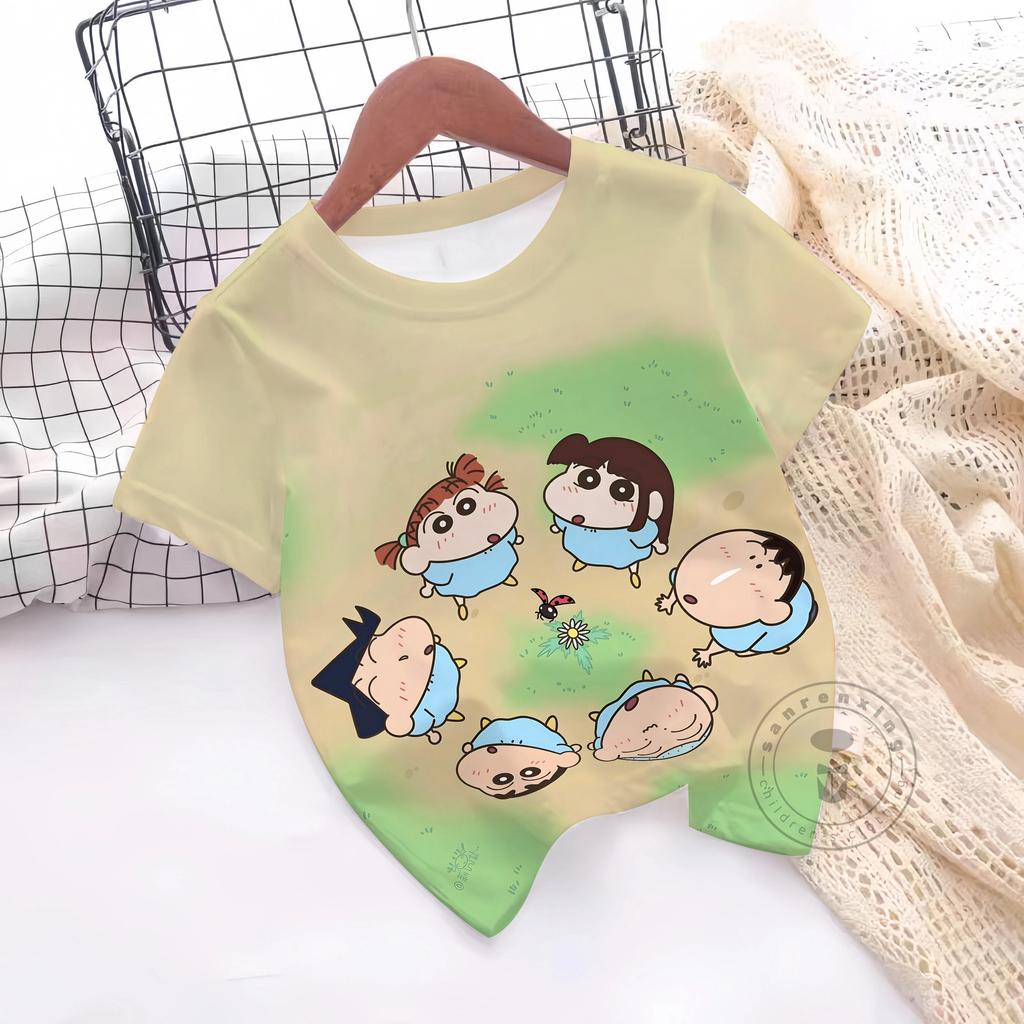 Summer T-Shirt 3D Print Boys Girls T-Shirts Casual Round Neck Short Sleeves Tops Kids Children's Clothing