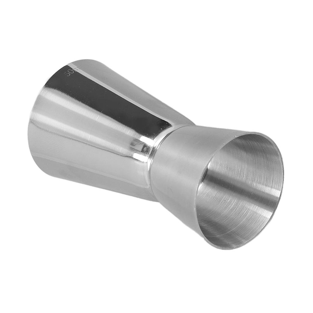 Double Jigger Exquisitely Polished Simple Elegant Appearance Thickened Design Easy To Clean Shot Measure Jigger for Bar