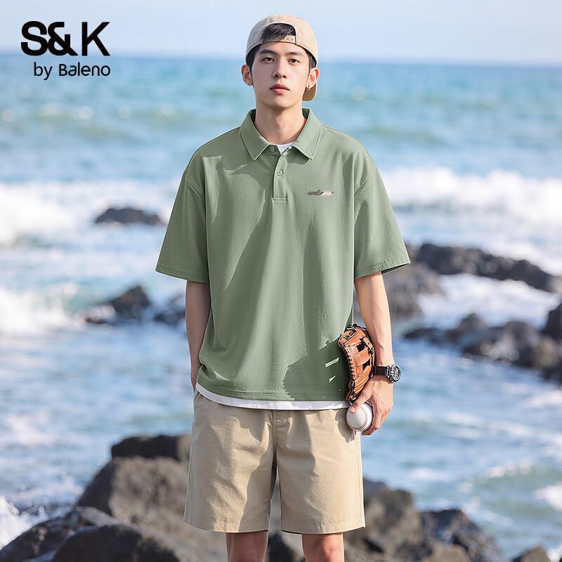

Baleno S&K Men s Short Sleeve Polo Shirt