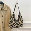 Large-capacity Woven Bag, Single-shoulder Bag, Casual Beach and Sand Dune Bag