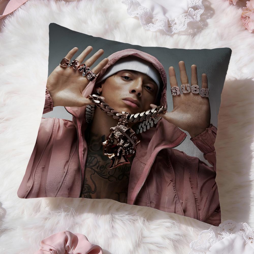 RAP C-Central Cee Cushion Cover Premium Comfort Reversible Pillow Cove -Two In One Design for Any Room & Car Interior