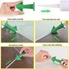 3pcs Silicone Sealant Caulk Nozzle Applicator and Scraper Set -Versatile Squeegee Tool for Bathroom and Floor Tile Joint Cleaning, Grout Sealing