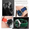 Cinturino in Gomma di Alta Qualità per Orologi Oris Aquis Serie 7330 7740 24x11mm 24x12mm cinturino curvo Uomo silicone Subacqueo Braccialetto