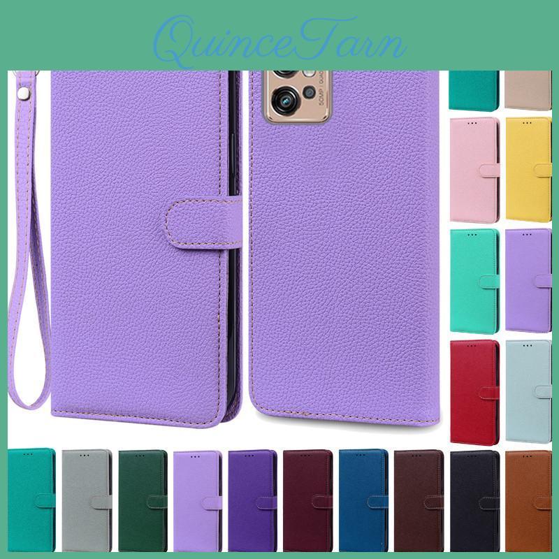 Leather For Motorola Moto Case G32 Case Magnetic Flip Wallet Case Cover For Moto G32 Motog32 G 32 Card Slot Phone Cases Fundas