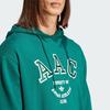 adidas Originals Letter Logo Print Sports Hoodie for Men, Forest Green
