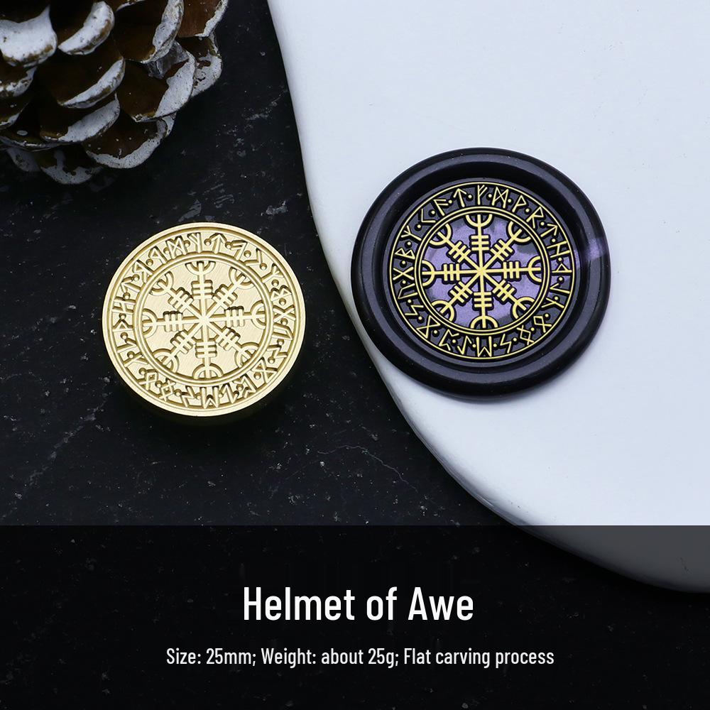 Western Fantasy Series Wax Seal Stamp - Ancient Greek Mythology Copper Head