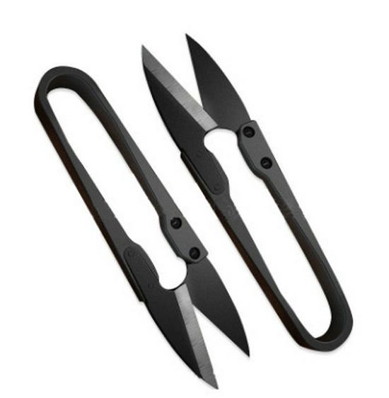 

Пружинные ножницы U-образной формы: Маленький резак для шитья, пряжи, бумаги, вышивки крестом, ткани и лески