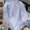 Long Sleeved Trendy Handsome Shirt for Men, Lazy Men, Spring Striped Woven Shirt, Men's Fashion Trend