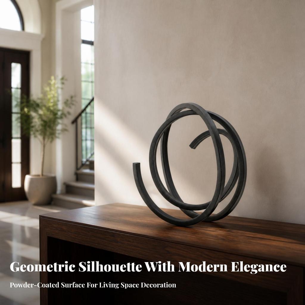 Abstract Sculpture Versatile Tabletop Accent Sturdy for Entryway