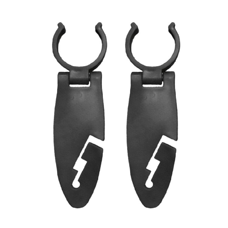 2 Stück Sichere Befestigungsklemmen Halter Paddelbrett Zubehör Einfache Montage Stand Up Paddle Board Clips Kunststoffhalter