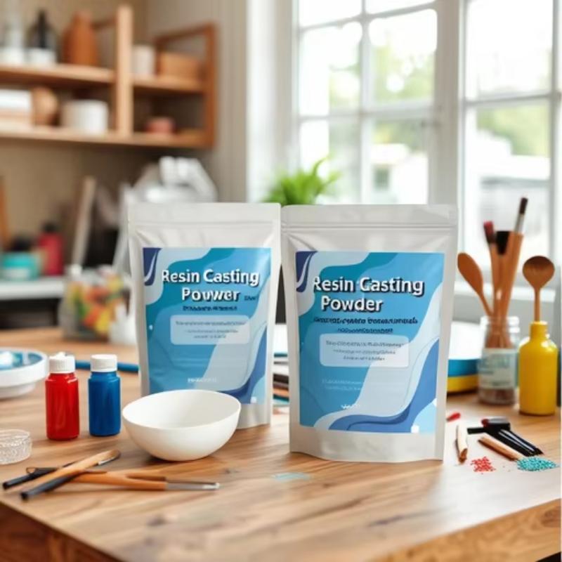 High-density DIY plaster powder for casting, suitable for crafting handmade plaster, clay, and cement molds