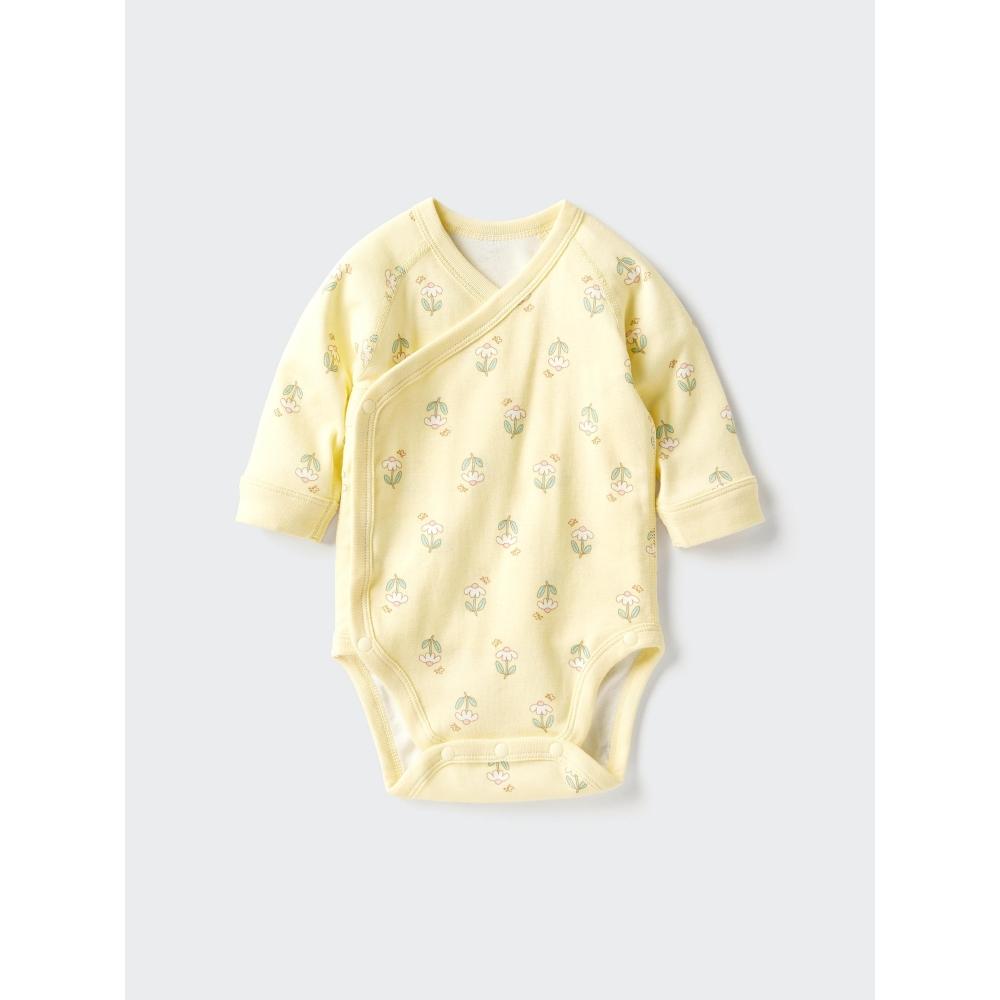 Uniqlo Bn Bodysuit  Long Sleeve Print  60cm