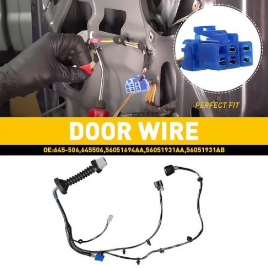 Rear Door Wiring Harness For 04-08 Dodge Ram 1500 2500 3500 56051694AA 4500 5500