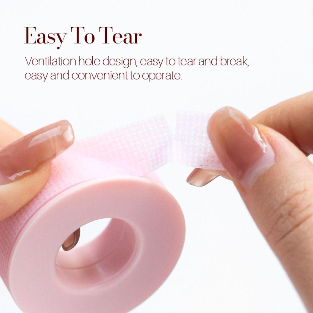 Micropore Fabric Eyelashes Extension Tape Non-woven Under Eye Pad Patches Women