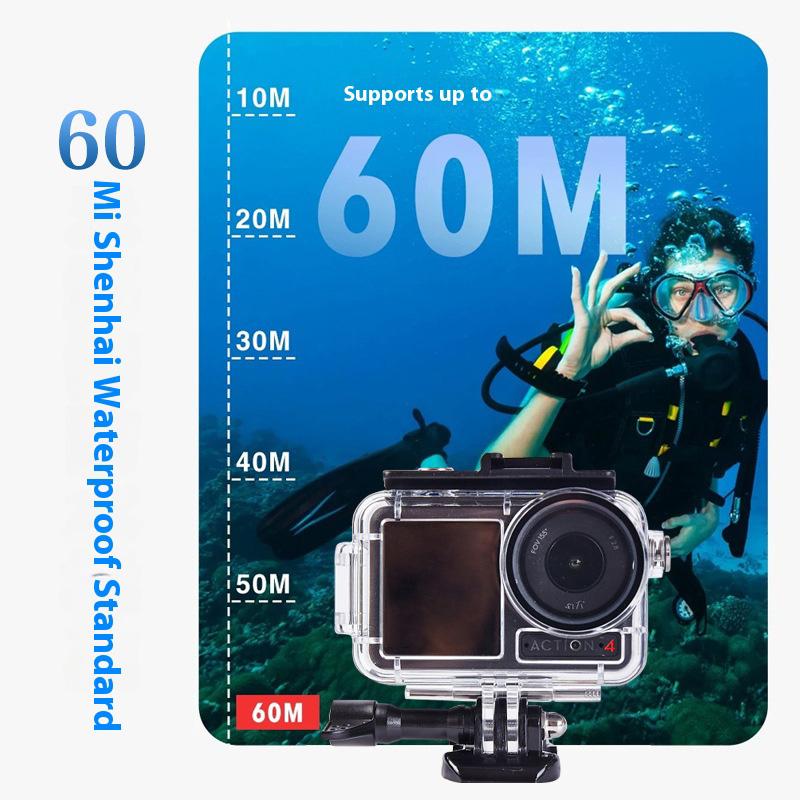 Action Camera Diving Housing for DJI Osmo Action 1Pro 1 1 Water-resistant 61 Meters Diving Case for DJI Osmo Action 1Pro 1 1
