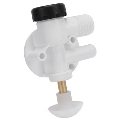 ABS Plastic Camper Toilet Valve Kit Leak Resistance Toilet Water Valve Parts Camper Toilet