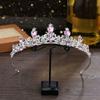 Princess Crystal Tiaras and Crowns Headband Kid Girls Bridal Prom Crown Wedding Party Accessiories Hair Jewelry