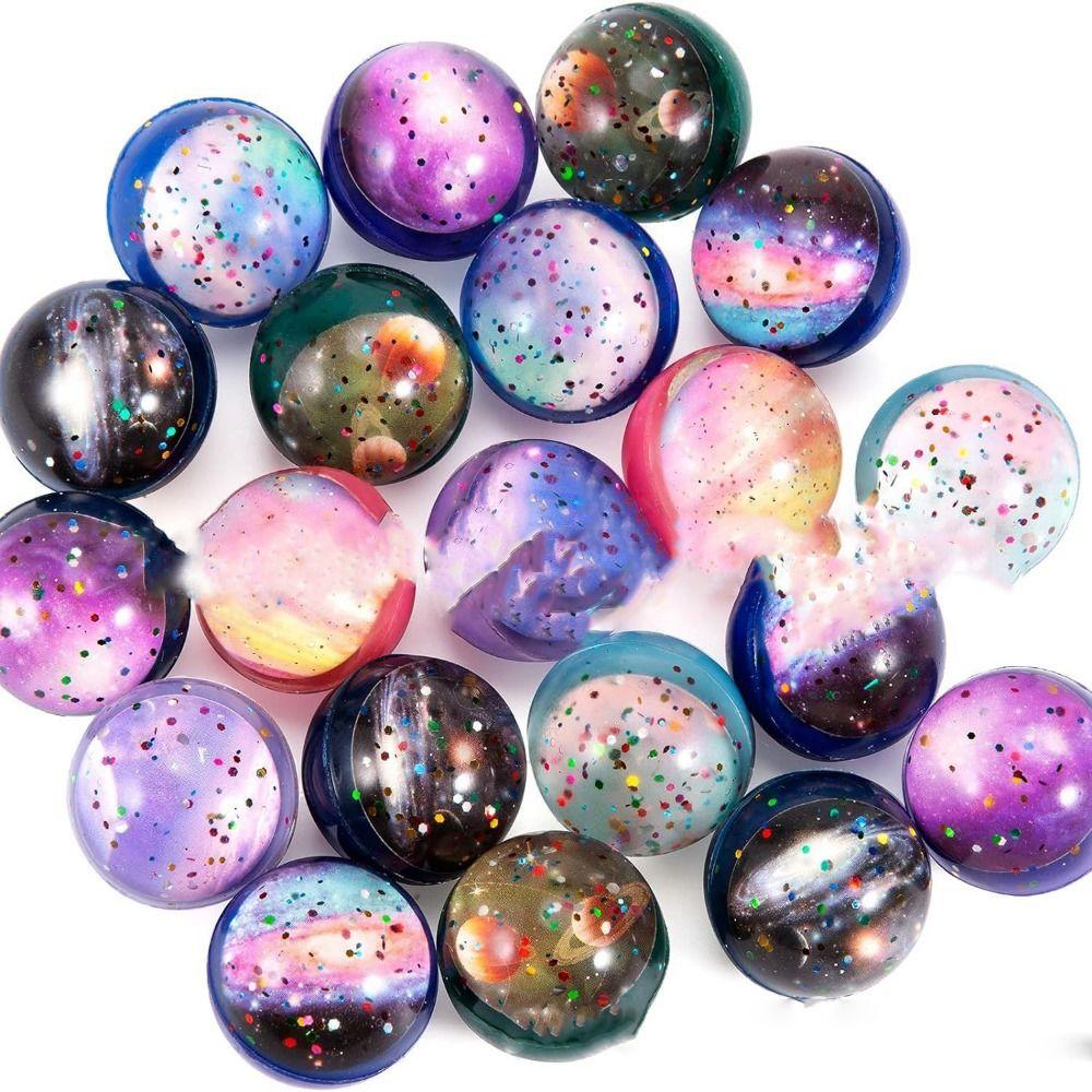 10pcs Starry Sky Space Planets Ball Galaxy Galaxy Foam Ball Solar System Planet Balls Theme Party