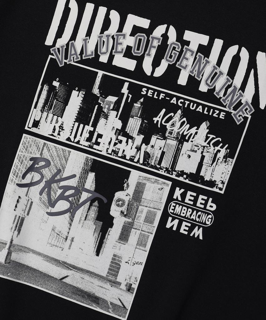 BUNKERBUSTER Direction City Short Sleeve Tee Black (Mp2Tu256-076)