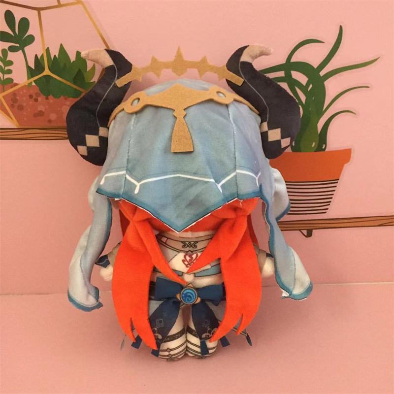 Anime Nilou Cosplay Plush Doll Toy 20cm Genshin Impact Game Cute Soft Stuffed Pillow Kids Gift