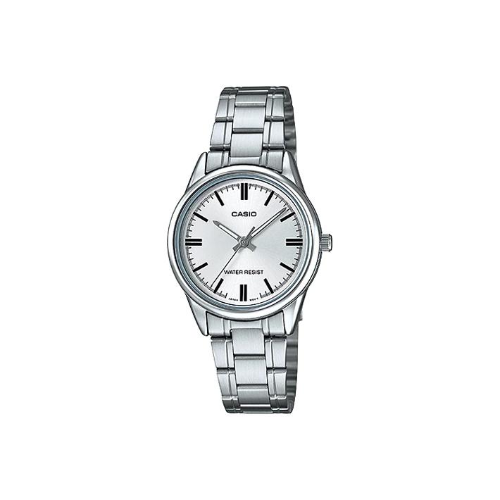 CASIO G Shock LTP V005D 7A LTP-V005D-7A Silver Dial