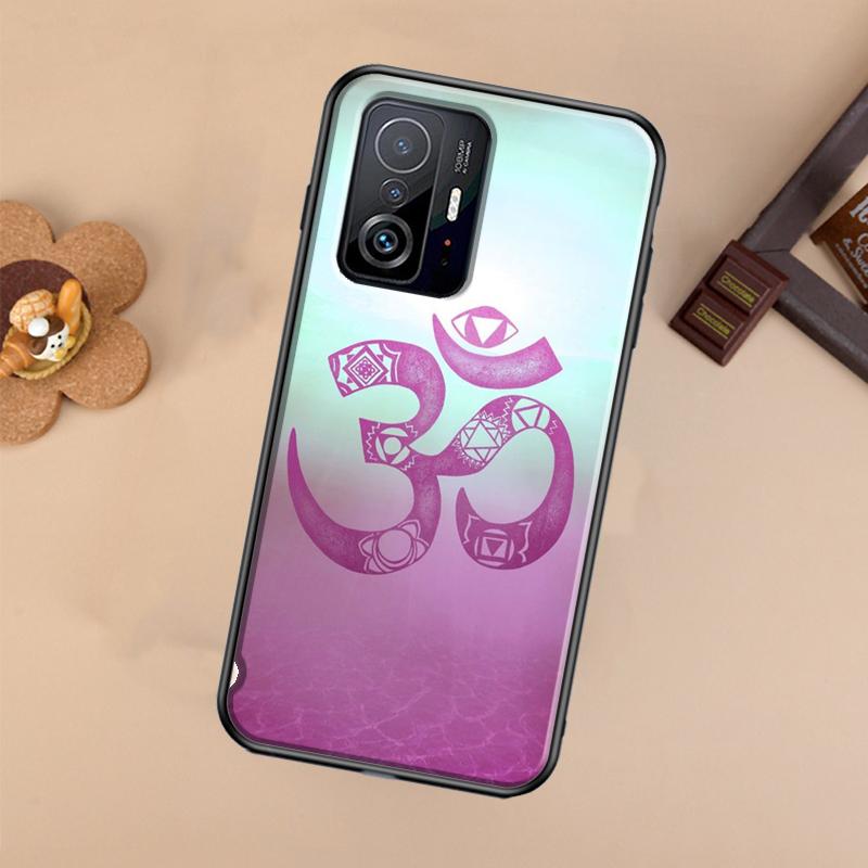 Aum Om Symbol Case For Xiaomi 14T 11T 12T 13T Pro 13 14 Ultra POCO X7 Pro X3 X5 F3 F5 F6 M6 X6 Pro Cover