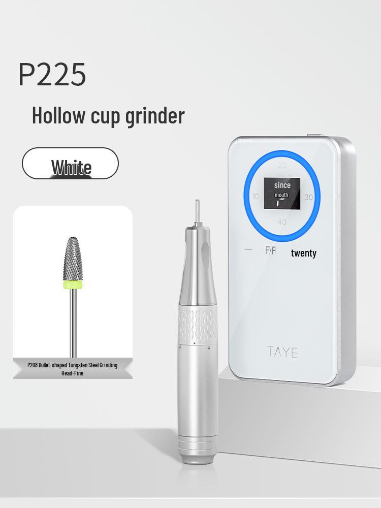 

Sheleaf Rechargeable Nail Drill: Cool-Touch Portable Electric Nail Grinder with Grinding Head.