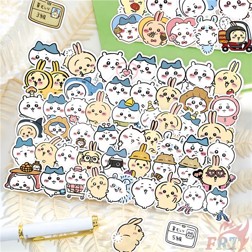 100Pcs/Set Chiikawa Stickers DIY Fashion Decals Stickers