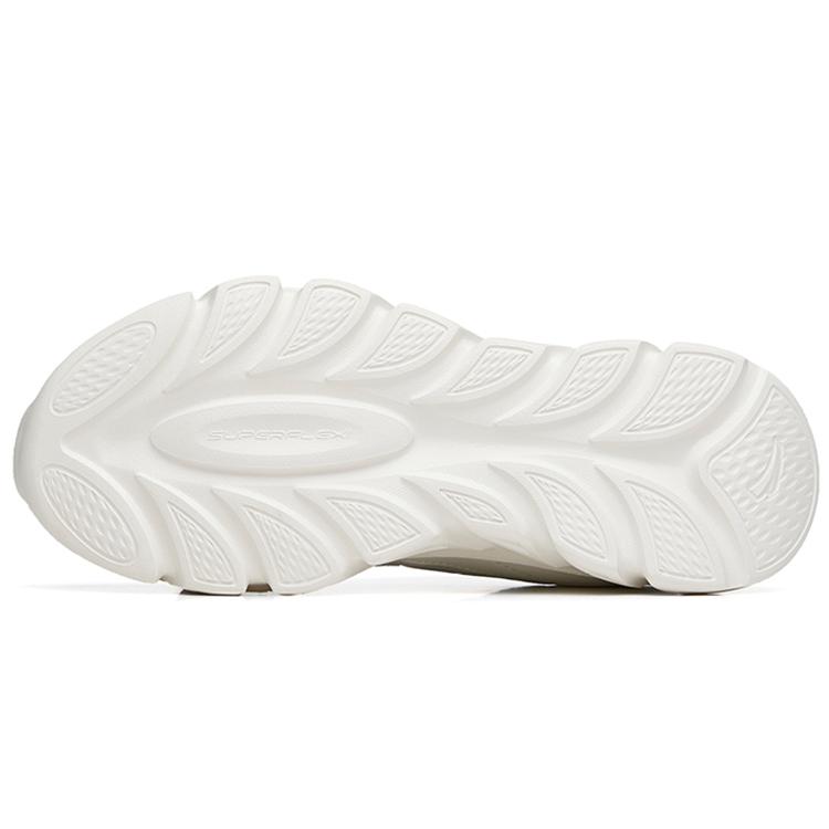 Anta Running Collection Comfortable Abrasion Resistant Low Top Running Shoes Women's White Silver 922245522-1