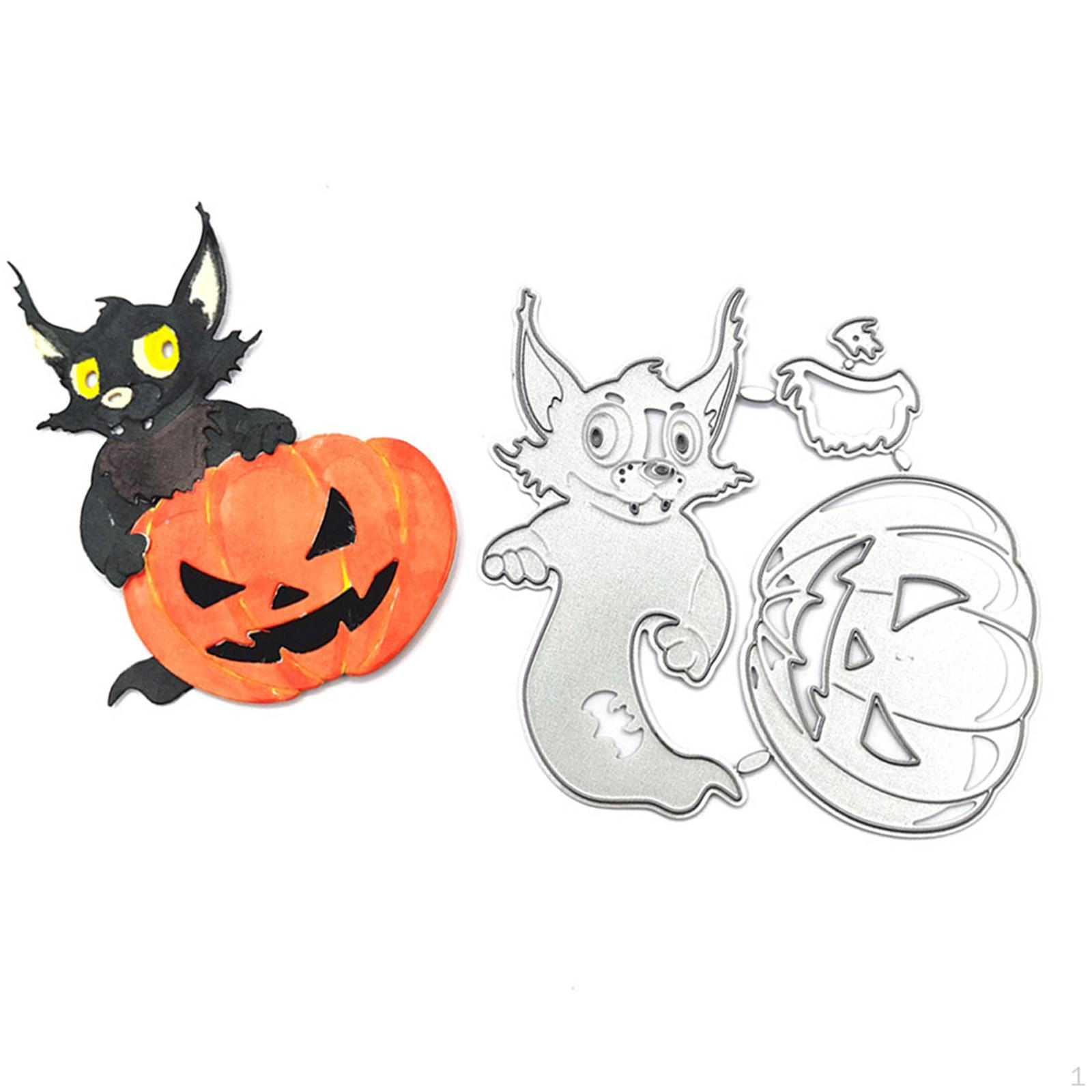 Halloween Pumpkin Thief Cutting Dies Scrapbook DIY Album Tool