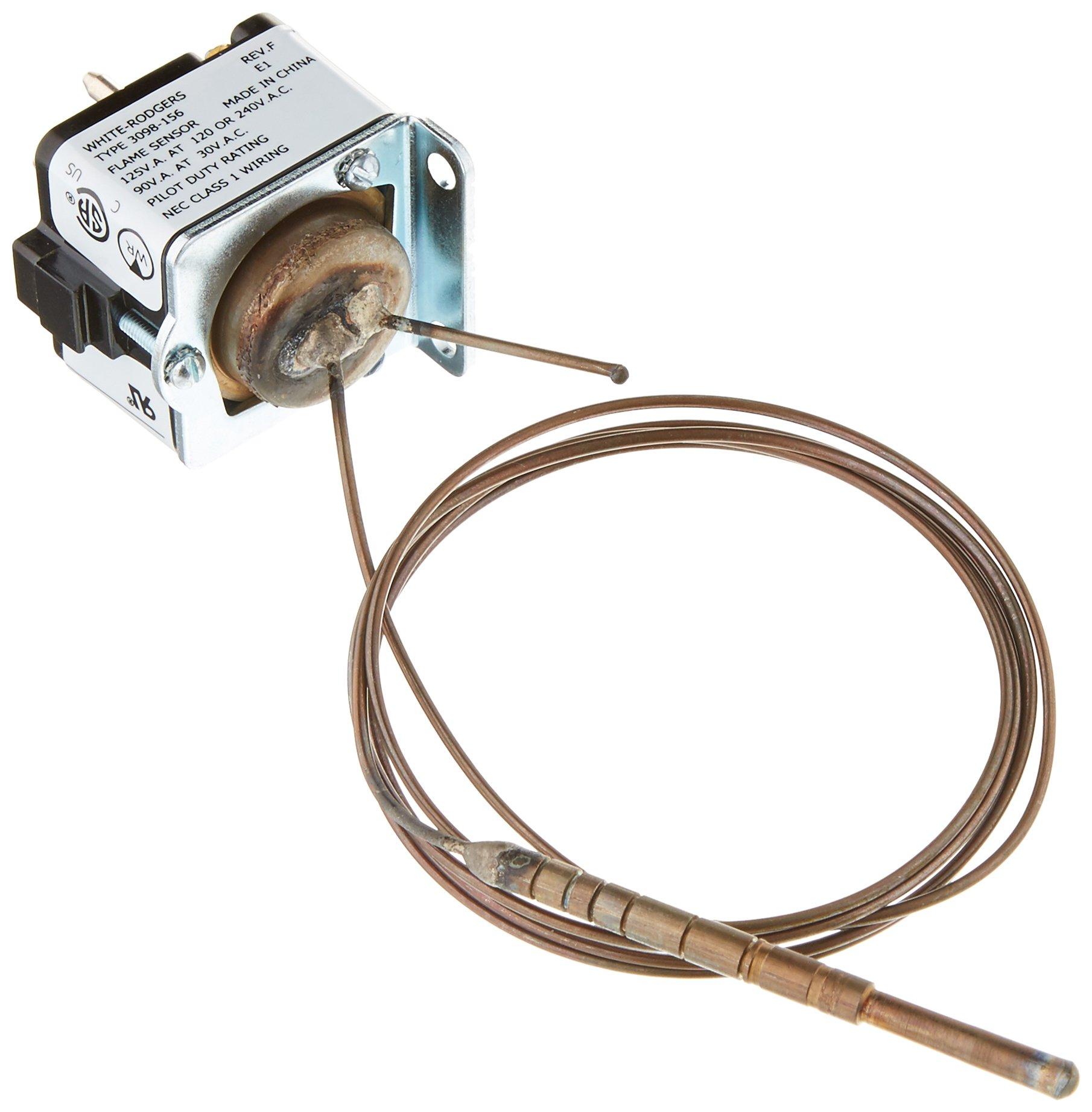 

Emerson 3098-156 3 Pin Mercury Flame Sensor, 48