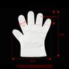 100pcs Disposable Gloves Food Grade Plastic Transparent Gloves for Restaurant Fried Chicken Pizza Gloves Kitchen Tableware