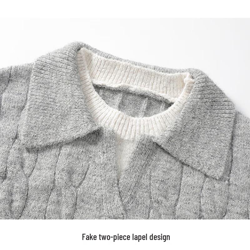 PLAYBOY Men's V-Neck Pullover Sweater