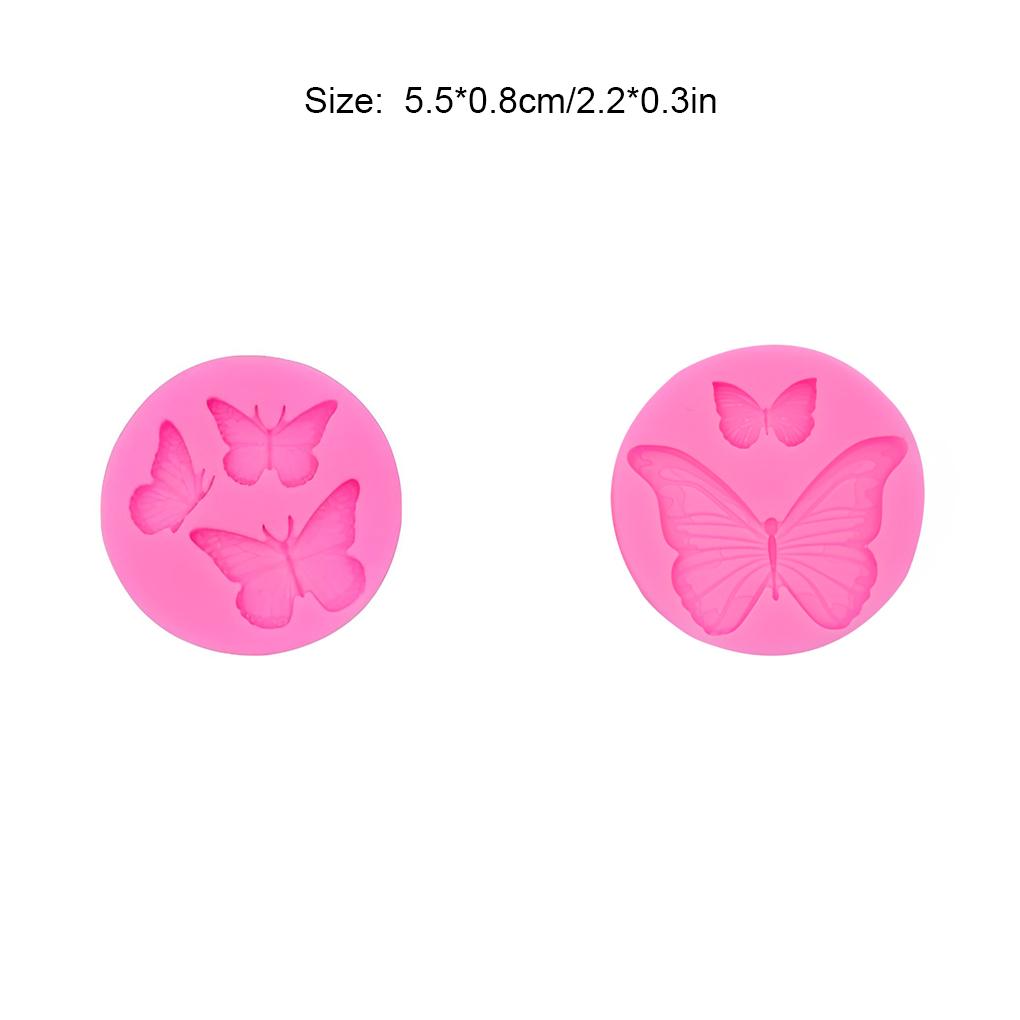 Silicone Mold Wedding Party Festival Home Hotel Cafe Candy Pudding Chocolate Cake Cute Decorating DIY Making Mould