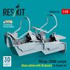 Reskit Mirage 2000B Cockpit Interior Decal Plastic Model Parts 1/48 w/3D (for Kinetic) RSKU48-0374 (Airplane)