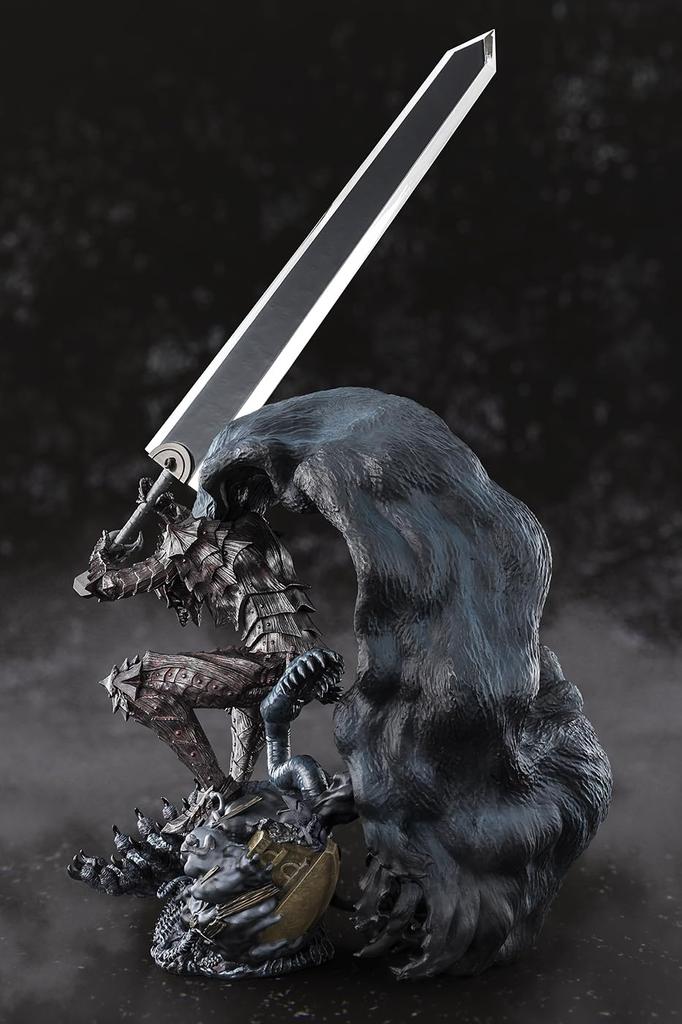 TAMASHII NATIONS Figuarts Zero Touche Berserk Guts Approximately 350mm ABS PVC Complete Figure Métallique (Berserker Armor) & Pre-painted
