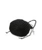 Athe Vanessabruno Black Metal Knitting Shoulder Bag M Aaba6E811Bk