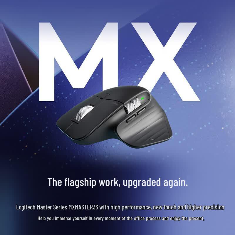

Logitech MX Master 3S Wireless Ergonomic Mouse