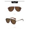 Fashionable Metal Sunglasses Party Gatherings Stage Performances Street Photography Fashion Wear Take UV Resistant Glasses