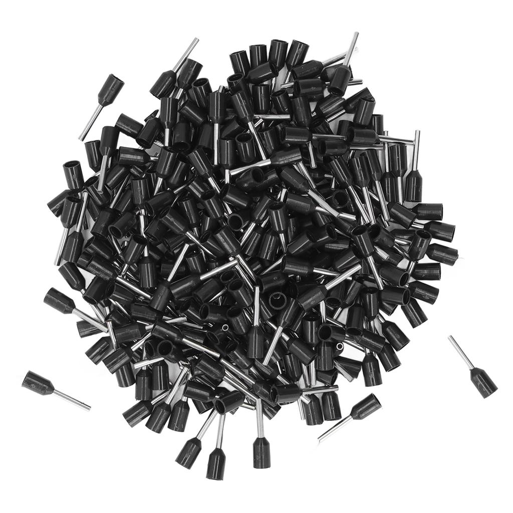 1000Pcs Ferrule 22AWG Insulated Crimping Wire Terminal Set Kit for Equipment E0508