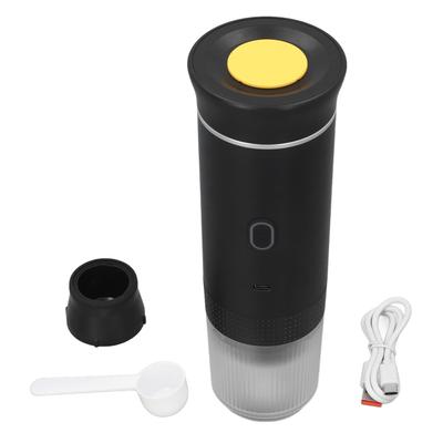 Portable Electric Coffee Machine 15 Bar Cordless Heating Car Coffee Maker for Travel Camping Home