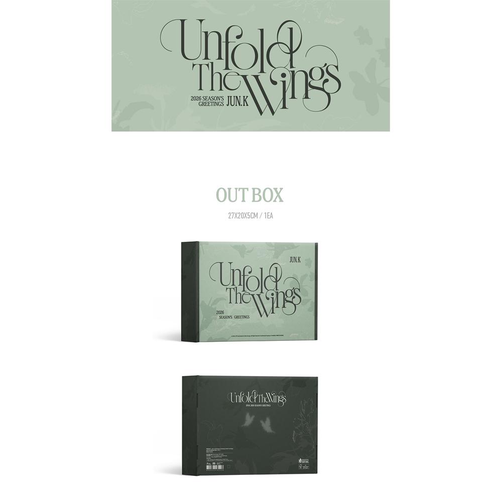 [Pre-order] JUN. K - 2026 Seasons Greetings [Unfold The Wings]