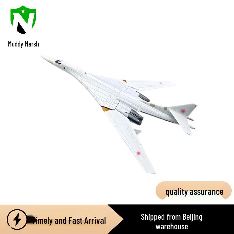 1:200 Soviet Tu-160 White Swan Bomber Diecast Model