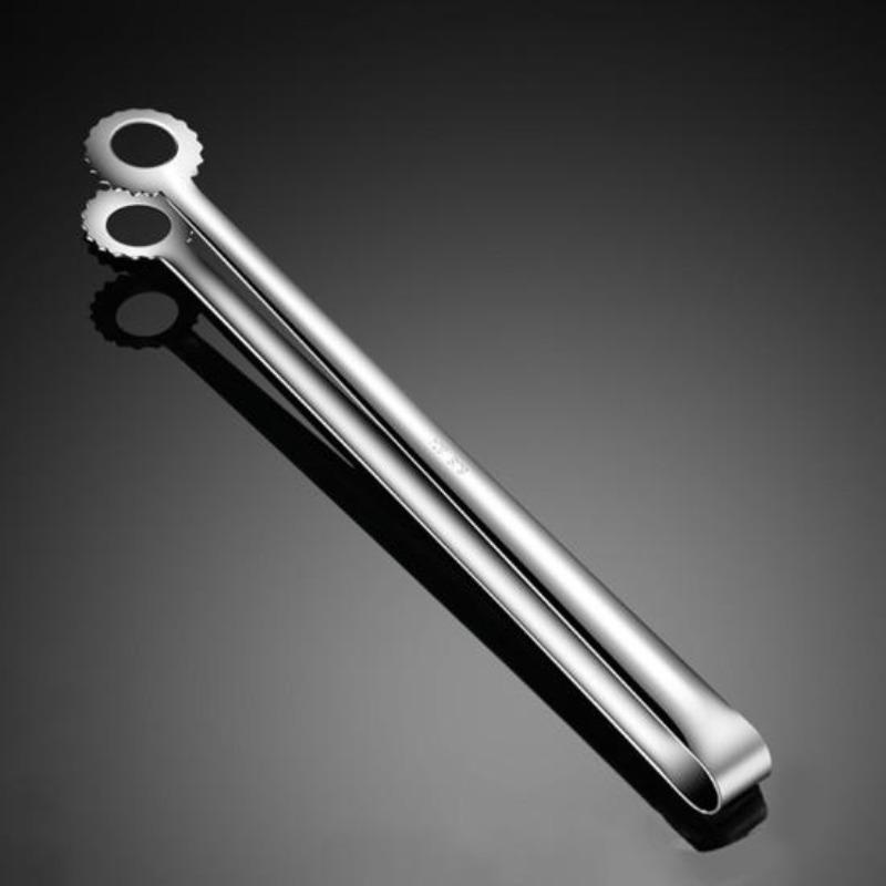 Food Tong Stainless Steel Food Clamp Multifunctional Easy To Clean Firm Grip for Grilling Cooking Serving
