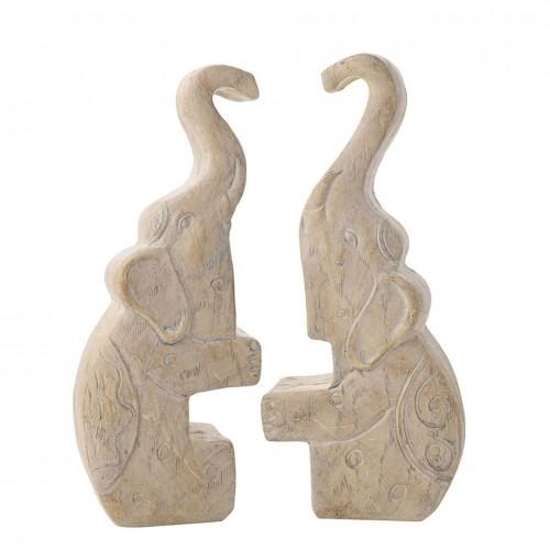 Naturecraft Hugging Elephants Ornament