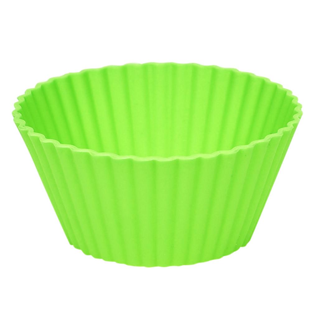 Silicone Round Cup Cake Muffin Cupcake Cases Baking Cup Baking Moulds