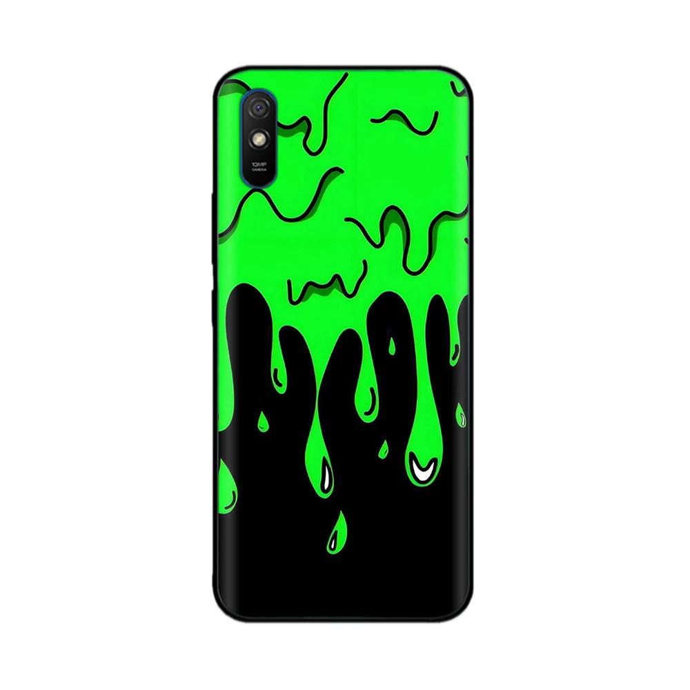 Funda de Teléfono Para Redmi 9A Funda Suave Lisa Silicona Líquida Cubierta Trasera Para Xiaomi Redmi 9A Fundas Cubiertas Para Redmi 9A 9AT Fundas Capa